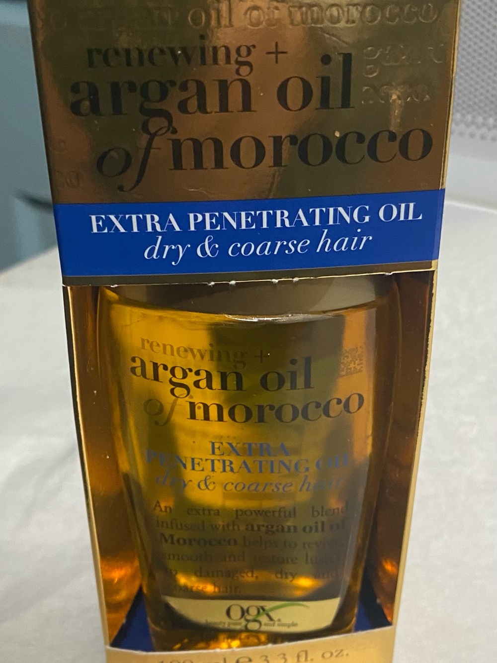 Renewing Argan Oil of Morocco Extra Penetrating Oil - Gold
